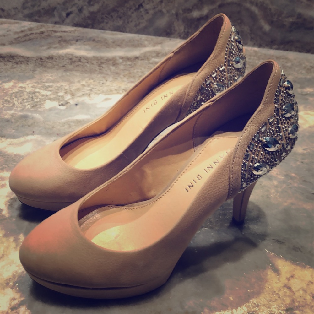 Jewel Embellished High Heels